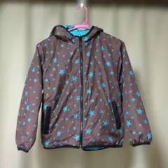 子ども用140cm中綿リバーシブルジャケット