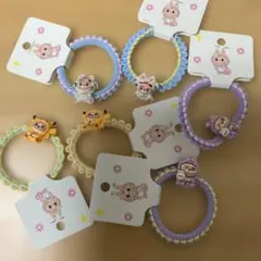 ラブブ ヘアゴム 6個セット