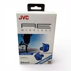【新品未開封】JVC 完全ワイヤレスイヤホン ブルー HA-AE5T-A