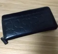 コーチシグネチャーエンボス 長財布