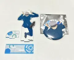 五条 悟 アクリルスタンド 缶バッチ