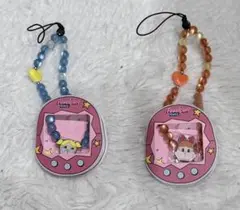 CRYBABY x パワーパフガールズ スマホチャーム ブロッサム、バブルス
