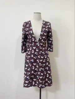 2026年最新】marni 柄：花柄 レディース 長袖・七分袖ひざ丈ワンピース