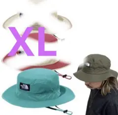 新品☆タグ付☆NORTH FACE ホライズンハット XL ガイザーアクア