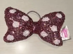 ミニーパルパルーザ リボン ヘアゴム ピンク