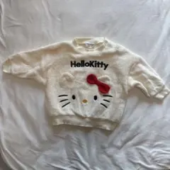 Hello Kitty トレーナー 80cm モコモコ　キティー