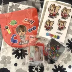 6IXSENSE 白濱亜嵐　ジェ猫ステッカー クリチャ 巾着