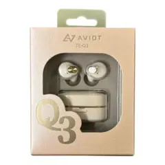 ハーゲンダッツ【新品】当選品ゴールド　ワイヤレスイヤホン　AVIOT TE-Q3 AVIOT TE-Q3 ワイヤレスイヤホン ハーゲンダッツ ゴールドアヴィオット