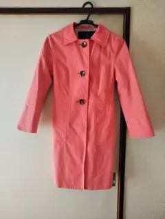 INED スプリングコート サーモンピンク　美品