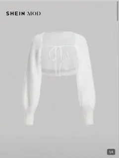 shein ファー カーディガン ボレロ