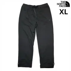 新品US限定 ノースフェイス 刺繍ロゴ スウェット パンツ XL 黒 日本未発売