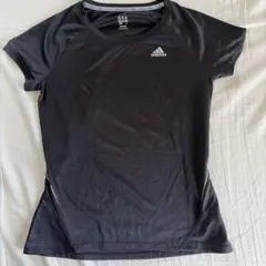 adidas climatic ランニングTシャツ M黒