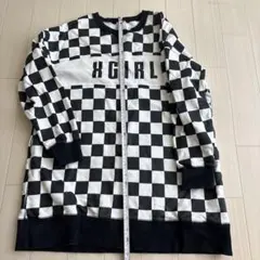 Xgirlスウェット生地ワンピース