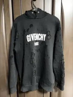 GIVENCHY デストロイド フーディ ブラックのサムネイル