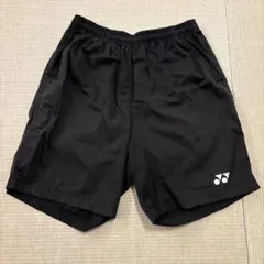 YONEX ヨネックス ハーフパンツ ブラック テニス コットン混 バドミントン