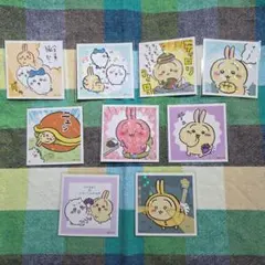 ちいかわ　ウサギ　スクエアシール