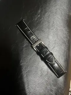 あ*ら様 HAMILTON レザーベルト ブラック 20mm マーフ38mm用 - メルカリ