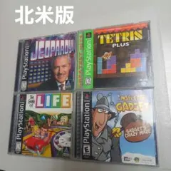 PS 北米版ソフト　4本セット