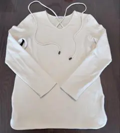 JEANASIS ホワイト 長袖 Tシャツ