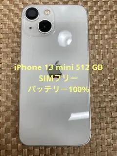iPhone 13 mini 512 GB スターライトSIMフリー【9073】のサムネイル