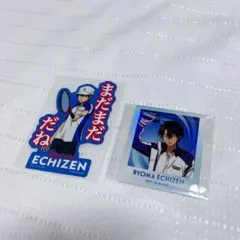 越前リョーマ テニプリ展 オーロラステッカー モバイルステッカー