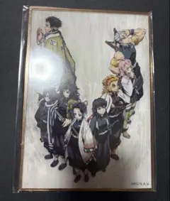 鬼滅の刃　鬼滅シアター　キービジュアルアクリル色紙　柱合会議・蝶屋敷編