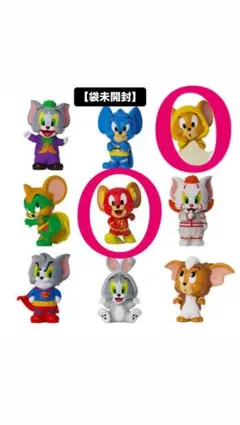 ワーナーブラザーズ　トムとジェリー　100周年　フィギュア　全8体 2025年最新】トムとジェリー フィギュア 100周年の人気アイテム