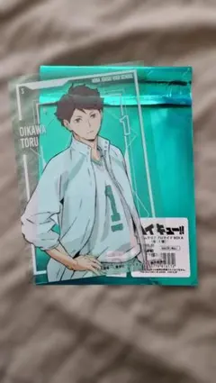 ハイキュー!! SMILE BASE CAFE 限定クリアブロマイド 及川徹