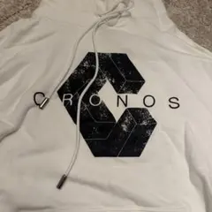 CRONOS フード付きパーカー ホワイト