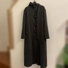 カルバンクライン ロングダッフルコート チャコールグレー