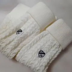 ジャックバニーレディースレッグウォーマーホワイト