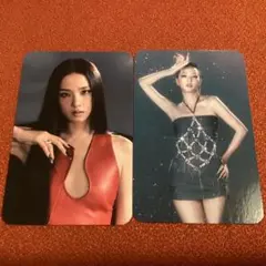 블랙핑크 지스 10주년 기념 타와레코 특전 트레카 도안 H