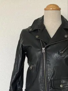 ビューティフルピープル ブラックダブルライダースジャケット