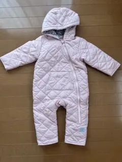 スキーウェア(キルティング、ピンク、90)