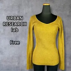 10 URBAN RESEARCH lab リブニット Vネックのサムネイル