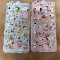 スヌーピー 桃尻シール2枚セット