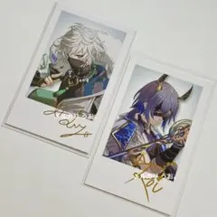 【にじさんじ 叢雲カゲツ 小柳ロウ】ランダムチェキ風カード シークレット