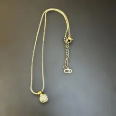 クリスチャンディオールペンダントネックレス