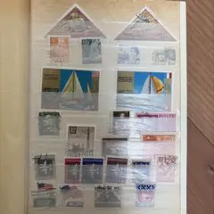 多国籍使用済切手コレクション