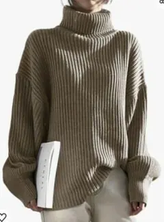 Ladyangel] セーター ニット ハイネック レディース