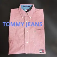 TOMMY JEANS チェック柄 半袖シャツ