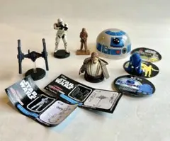 スターウォーズ　ガチャ5点　R2-D2フェイスキャップ　チョコエッグシークレット
