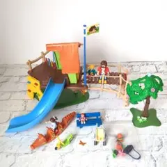 【9月頃まで★大特価】プレイモービル 70281　Playmobil　冒険遊び場