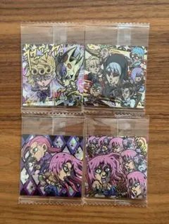 にふぉるめーしょん ジョジョの奇妙な冒険 シールウエハース　4枚セット