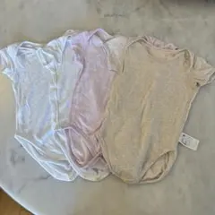 ユニクロ　メッシュ半袖ロンパース4枚セット（80×2枚、90×2枚）