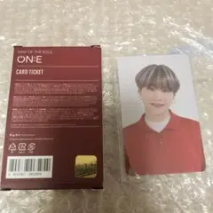 BTS MOS ON:E カードチケット ユンギ
