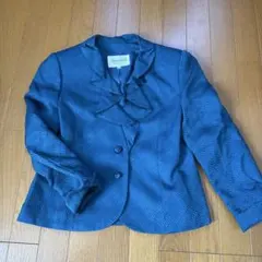 jun ashida フリル付きジャケット サイズ9 ジュンアシダ　シルク