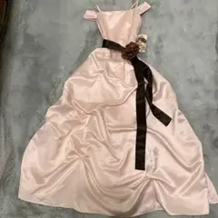 KID Collection ピンクドレス オフショルダー