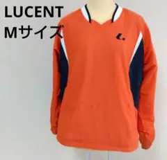 LUCENT Mサイズ 長袖Vネックウィンドウォーマートレーナー
