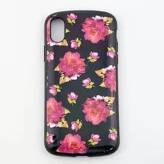 新品 iPhone XS X ケース 可愛い 花柄 耐衝撃 ハイブリッドケース